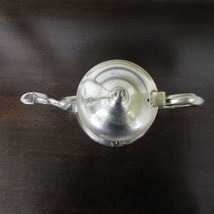 イギリス シルバープレート E.P.N.S ティーポット 茶器 銀メッキ ヴィンテージ雑貨 英国 tableware 1897sb_画像6