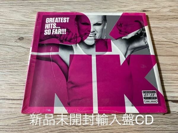 新品未開封 ピンク P!NK Greatest Hits... So Far 輸入盤 ベスト盤　紙ジャケット　送料無料