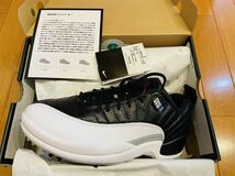 ★25 NIKE ナイキ エア ジョーダン 12 GOLF ゴルフ NIKE AIR JORDAN ホワイト ブラック ★_画像1