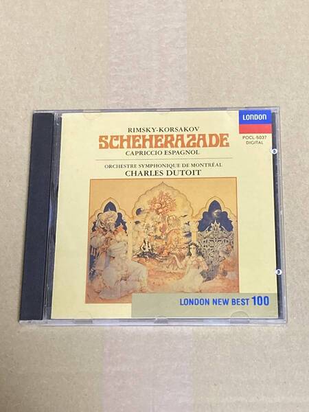 送料無料 CD リムスキー・コルサコフ:シェエラザード、スペイン奇想曲 デュトワ/モントリオール交響楽団