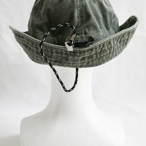 即決【Mega Cap from USA】juniper cotton twill cap with flap/フリー/ミリタリーグリーン/ピグメント フラップ キャップ (vt-234-5)の画像9