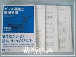 ★裁断済★ 即決 送料無料 ガウス過程と機械学習 (機械学習プロフェッショナルシリーズ) 講談社 持橋大地 確率的生成モデル ガウス分布 本