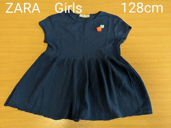 ZARA　Girls　チュニック　ワンピース　128cm