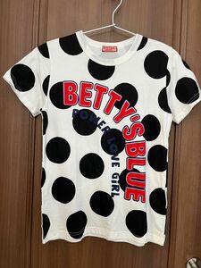 ドットTシャツ ベティーズブルー