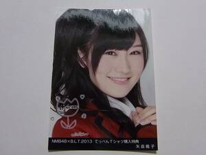 NMB48×BLT2013 矢倉楓子 てっぺんTシャツ購入特典生写真★