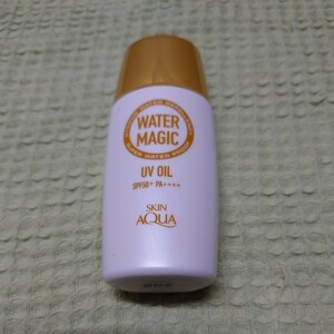 [ used ] sunscreen s gold aqua water Magic UV oil face body for sunscreen oil trial .