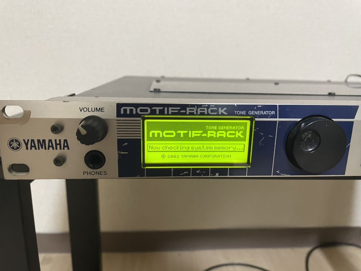 最高の MOTIF RACK 音源モジュール 通電確認済 DTM/DAW