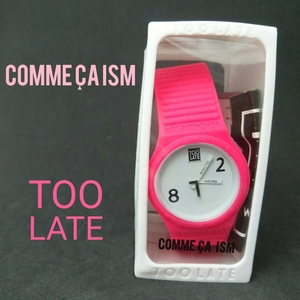【未使用新品】　COMME　CA　ISM　コムサ　イズム　シリコン　ベルト　ウォッチ　腕時計　GW141 