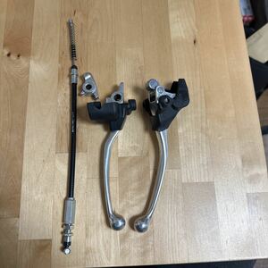  Yamaha Cygnus grif .s original brake lever left right set, combination brake wire attaching 