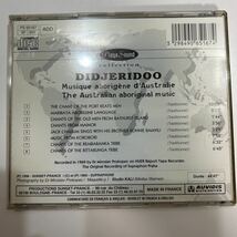 【輸入盤CD】 Didjeridoo （オムニバス）オーストラリア・アボリジニの音楽_画像2