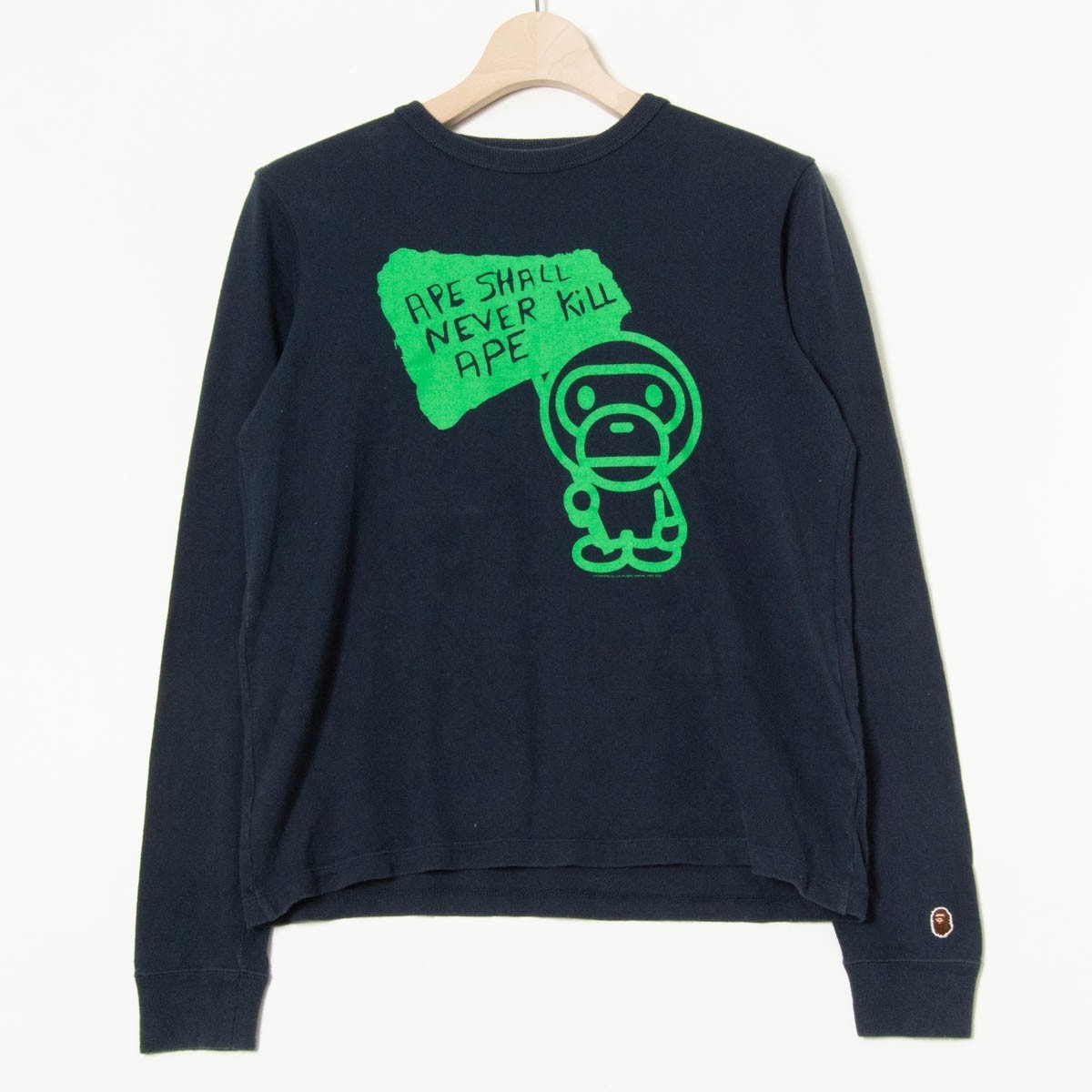 使い勝手の良い サイズL 新品未使用 Bape アーカイブデザイン長袖T