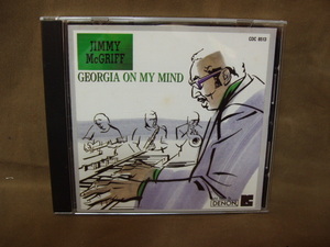 h-304●CD(輸入盤)●ジミー・マクグリフ/Georgia on My Mind Jimmy Mcgriff