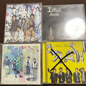嵐CD LOTUS 僕の見ている風景 loveRainbow 中古CD