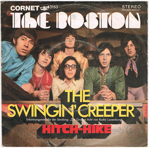 ●THE BOSTON / THE SWINGIN' CREEPER / HITCH-HIKE [GERMANY 45 ORIGINAL 7inch シングル MOD PSYCH 試聴]