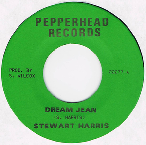 ●STEWART HARRIS / DREAM JEAN [US 45 ORIGINAL 7inch シングル PRIVATE PRESS Stephen Wilcox 試聴]