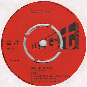 ●1984 / THIS LITTLE BOY [UK 45 ORIGINAL 7inch シングル PSYCH POP 試聴]