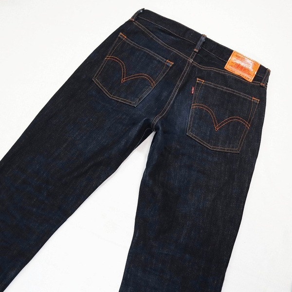 廃盤 Levi's 502 LO502-0009 リーバイス オレンジパッケージ 濃紺レギュラーストレート テーパード メンズジーンズ 日本製 サイズ31 L相当