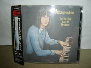 名脇役故Nicky Hopkinsの隠れ大傑作「The Tin Man was a Dreamer」Mick Taylor/故George Harrison等通受け含む名手陣参加　国内盤中古。