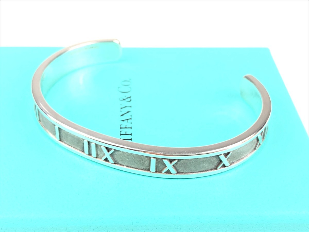 流行販売 再値下/TIFFANY(ティファニー) アトラスバングル SV925 TK726