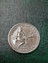 アンティークコイン　アメリカ領フィリピン　1932年 5センタボ硬貨　ミントマークM AF5C0403_画像5