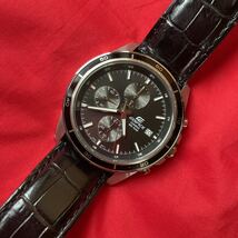 ☆★即決有★☆ エディフィス EFR-526 CASIO EDIFICE EFR-526 カシオ腕時計 ★動作未確認ジャンク扱い★☆外観は良品★☆_画像2