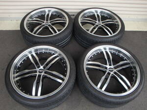 人気の!AMEシャレン 21インチアルミ+ファルケン AZENIS FK453 245/35R21 4本セット!!