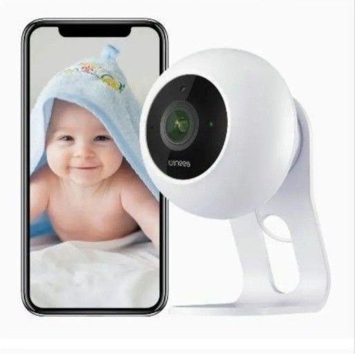 見守りカメラ ネットワークカメラ ベビーモニター 室内カメラ ペットカメラ 防犯カメラ WiFi ワイヤレス 専用アプリ
