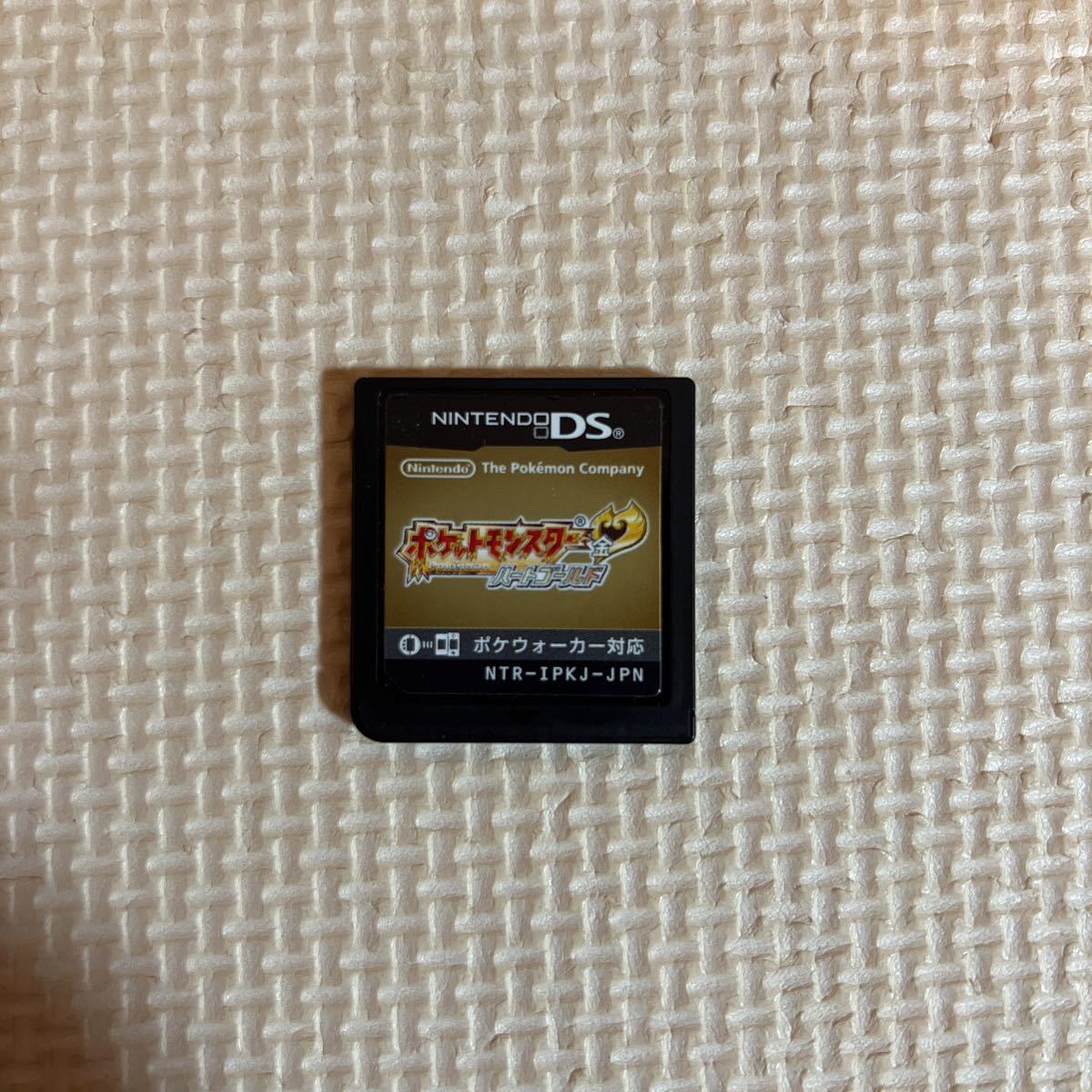Nintendo DS ポケットモンスター金 ハートゴールド 【管理】Y3d83