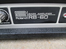 Roland ローランド RB-60 ヘッドアンプ 　　　（Ｂｕ）_画像4