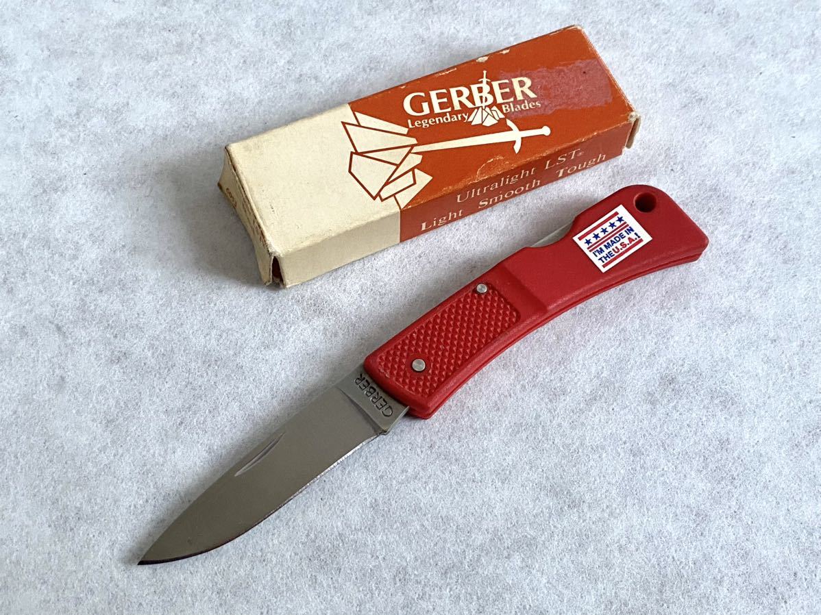 オールドガーバーGERBER command1 赤箱付き 未使用 USA ナイフ | www