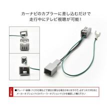 FK7 シビックハッチバック H28.9- テレビキャンセラー TVキャンセラー テレビキット ホンダ ギャザズ 用 tvc09_画像2