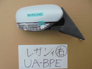 レガシィ 15年 UA-BPE 右ドアミラー MITSUBA VC02-015 10ピン 電動格納式 電動リモコン式 カラー36J