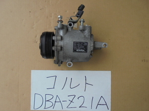 コルト 19年 DBA-Z21A コンプレッサー 7813A1 AKC200A080C