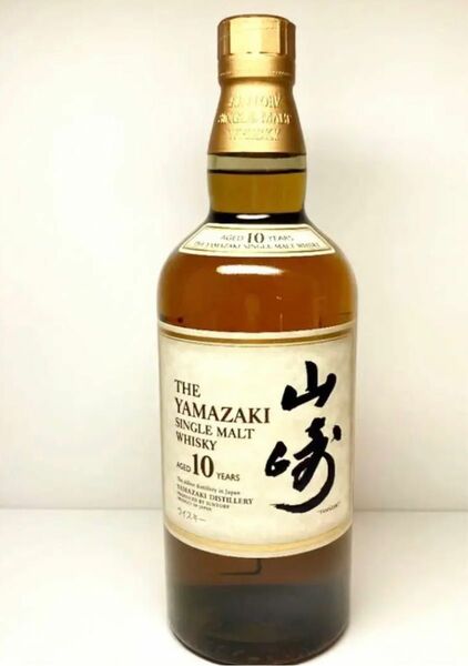 サントリー 山崎 10年 シングルモルト ウイスキー 700ml