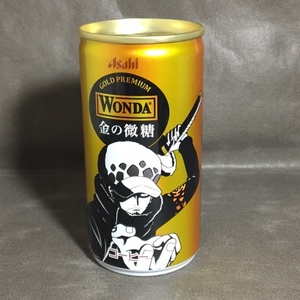 【トラファルガー・ロー】ONE PIECE　WONDA　ワンピース　ワンダ　空き缶　飲料なし