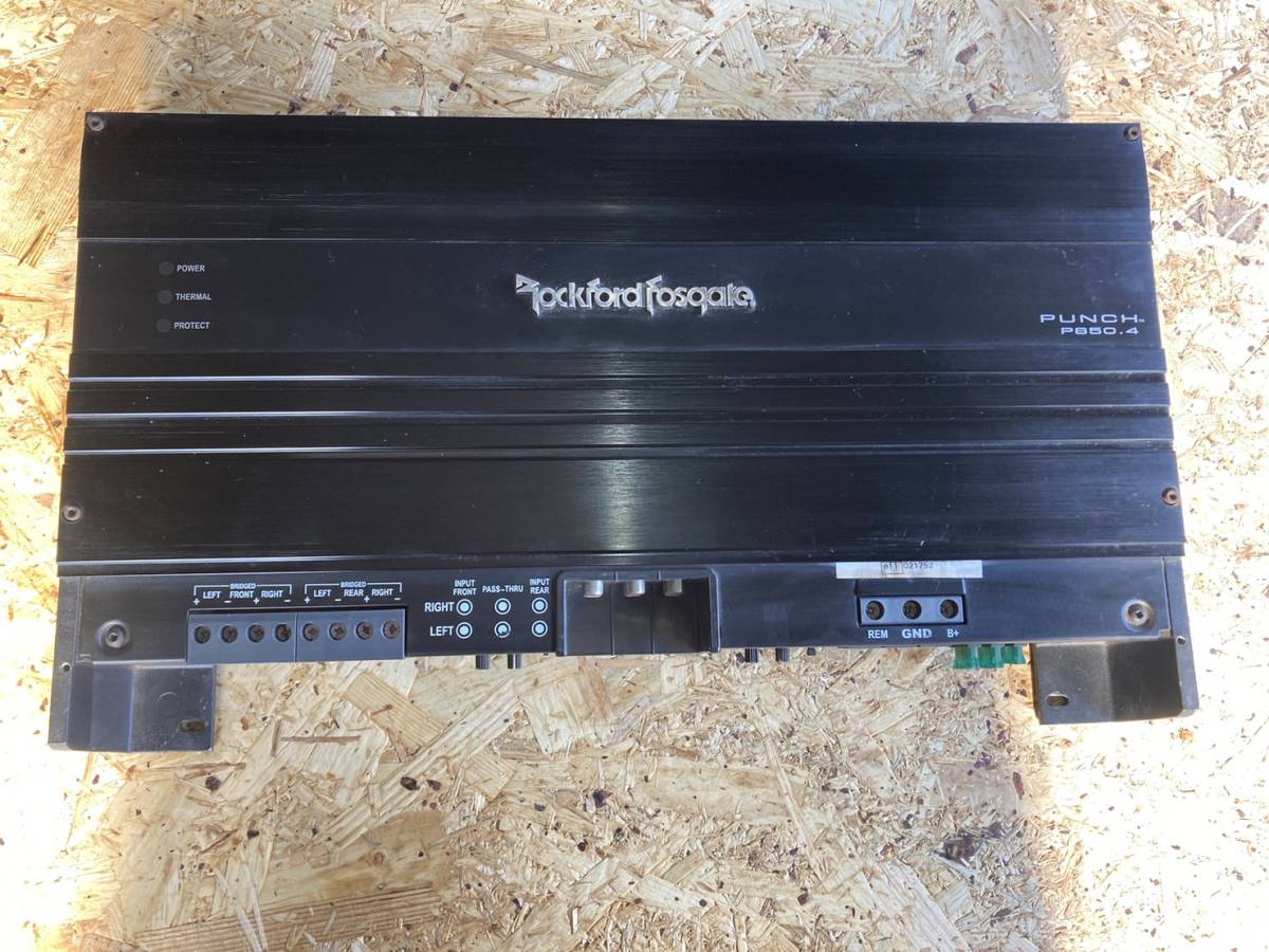 ヤフオク! -「punch,」(アンプ) (カーオーディオ)の落札相場・落札価格