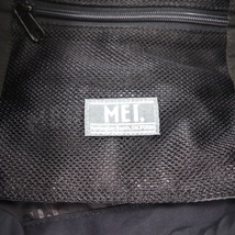 MEI 巾着ショルダーバッグ ナップザック ブラック TASLAN DRAW BAG 未使用品_画像7