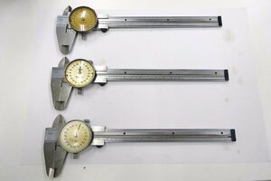 TESA dial type vernier calipers 150mm 3 pcs set free shipping 