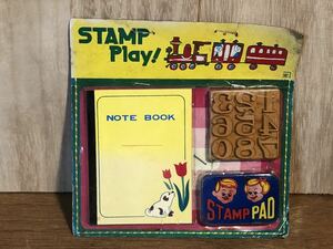 新品　未開封　当時物　STAMP PLAY 筆記用具　雑貨　vintage retoro 古い　昔の　昭和レトロ　いぬ