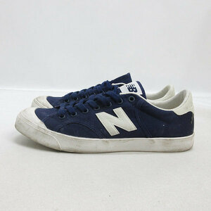 y■【27.5cm】ニューバランス/New Balance PROCTSACキャンバススニーカー■紺MENS/31【中古】