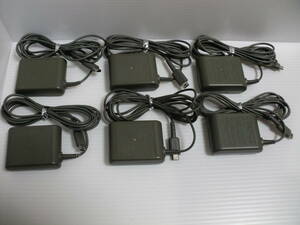 6個セット　純正品　ニンテンドー DS lite 用　充電器　ACアダプター USG-002　NINTENDO 簡易クリーニング・動作確認済み　DSlite