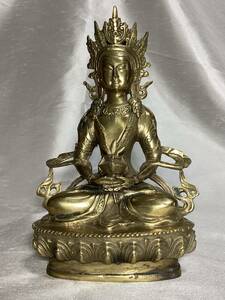 愛好家よりの初出し　仏像　如来　座仏　時代物　No.2　阿弥陀　観音　☆ アジア　中国　チベット