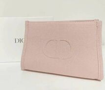 新品未使用　限定　dior ディオール ノベルティ ピンク ポーチ　プレゼント_画像1