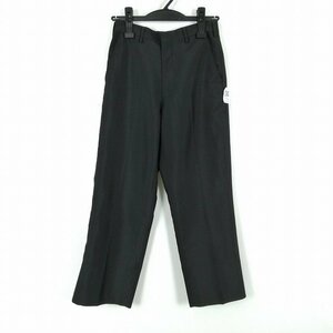 学生ズボン 夏物 W64 標準型学生服 男子 学ラン 夏ズボン ノータック 中古 黒 ランクB a2 PP3986