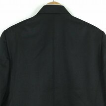 学生服 学ラン 165B 男子 富士ヨット 上着 ウール混 標準型学生服 ラウンドカラー カシドス 黒 中古 ランクC a3 JJ4954_画像5