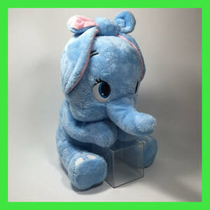 N-2416* Dumbo mega jumbo ear .. soft toy all 1 kind Disney 1038839 SEGA amusement exclusive use gift commodity tag attaching 