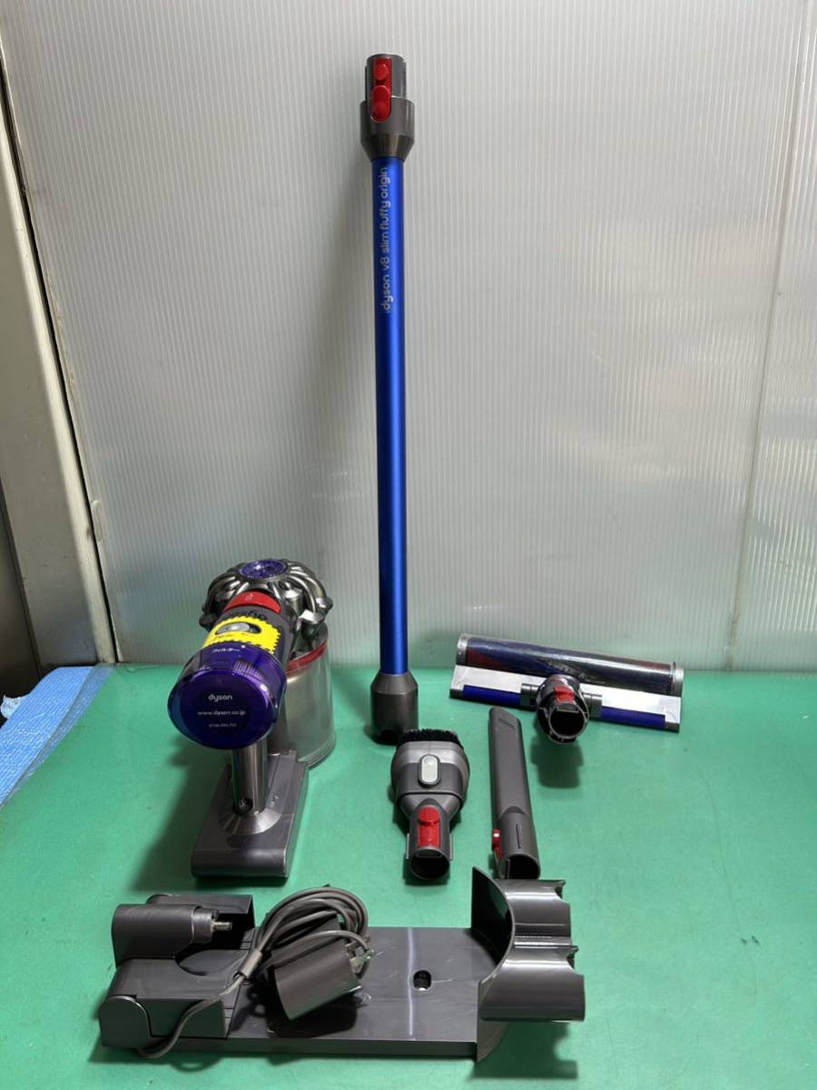 SALE/59%OFF】 Dyson V8 Slim Fluffy+ SV10KSLMCOM 中古品 zlote