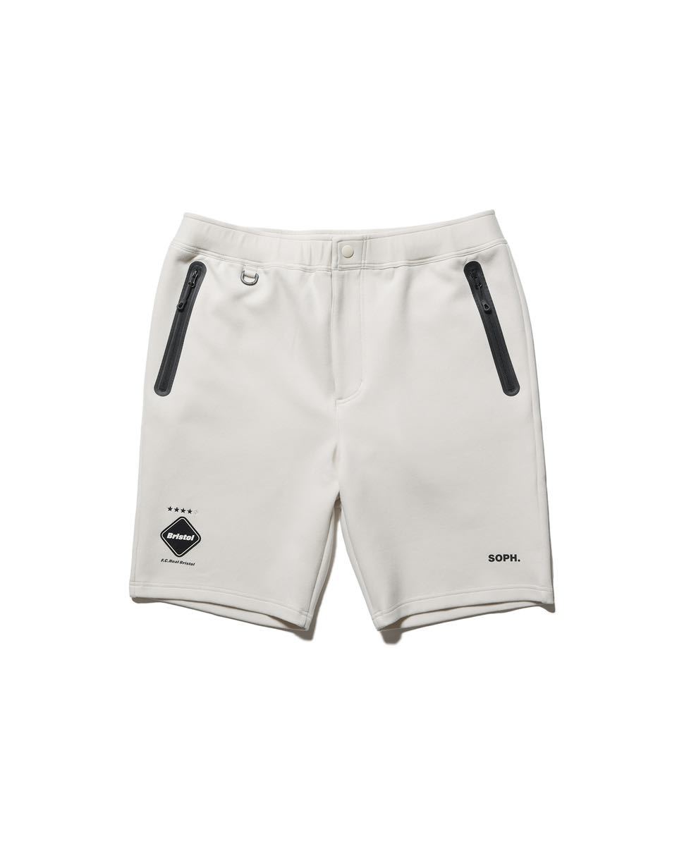 M 新品 送料無料 FCRB 23SS TECH SWEAT TRAINING SHORTS OFF WHITE