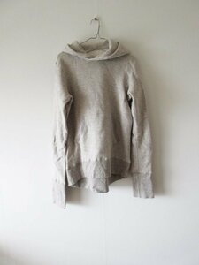 美品 2022AW suzuki takayuki / スズキタカユキ A232-01 parka 01 HEATHER GRAY * フードパーカー レディース