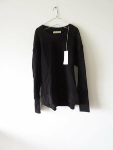 未使用 2022AW suzuki takayuki / スズキタカユキ A232-02 sweat pullover 02 BLACK * スウェット パーカー レディース メンズ